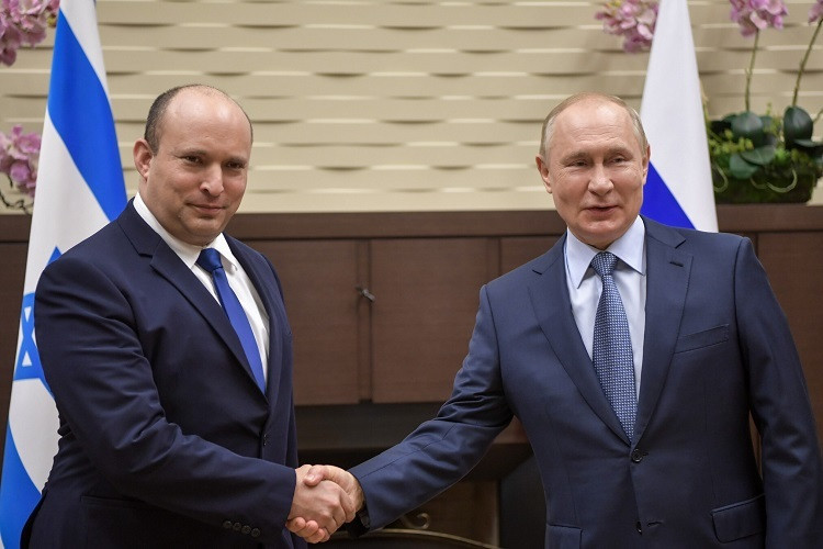 Thủ tướng Israel bất ngờ tới Nga để bàn về Ukraine