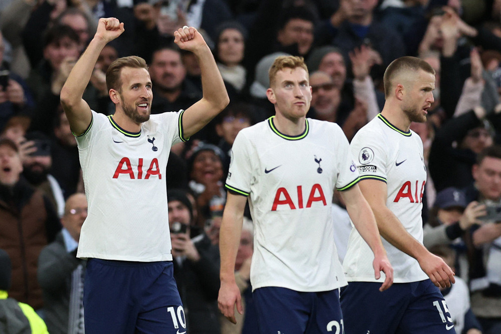 Harry Kane giúp Tottenham đánh gục Man City