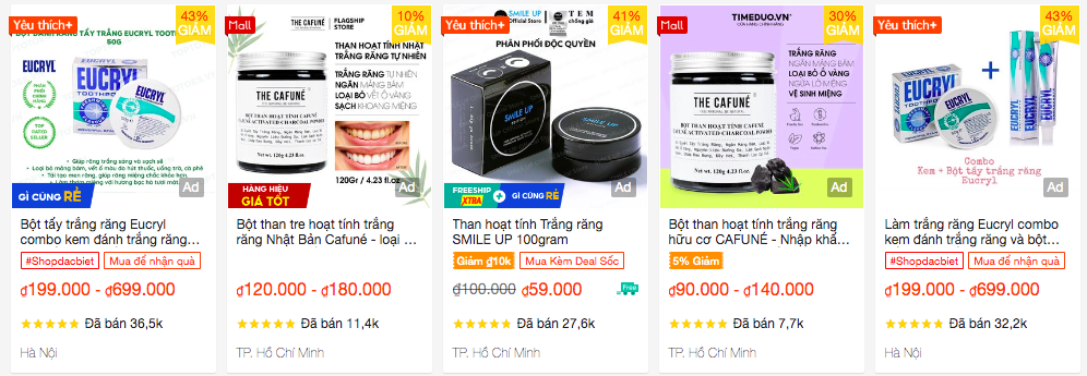 Chị em rủ nhau mua loại bột 