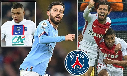 Man City có biến lớn, Mbappe kéo Bernardo Silva về PSG