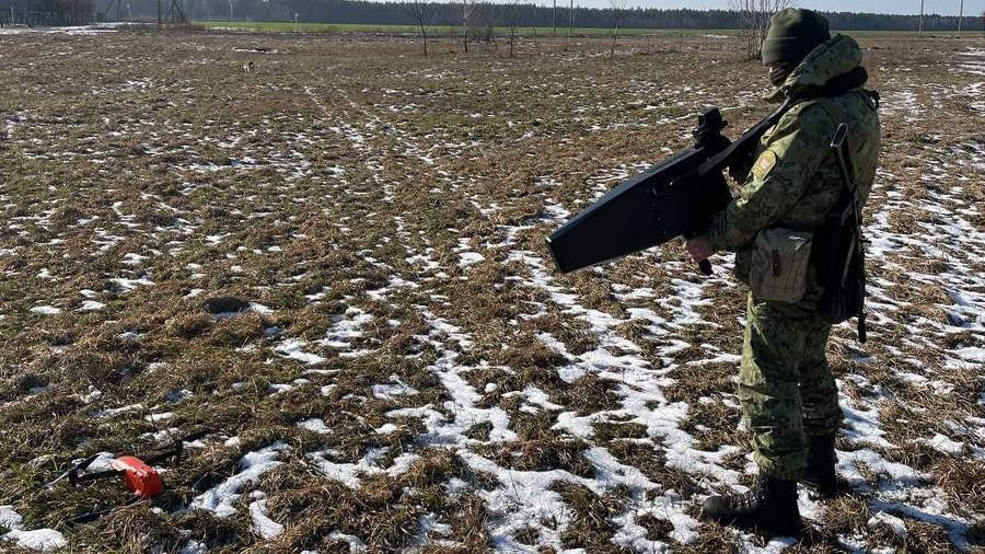 Lính biên phòng Belarus ngăn chặn UAV do thám từ Ukraine