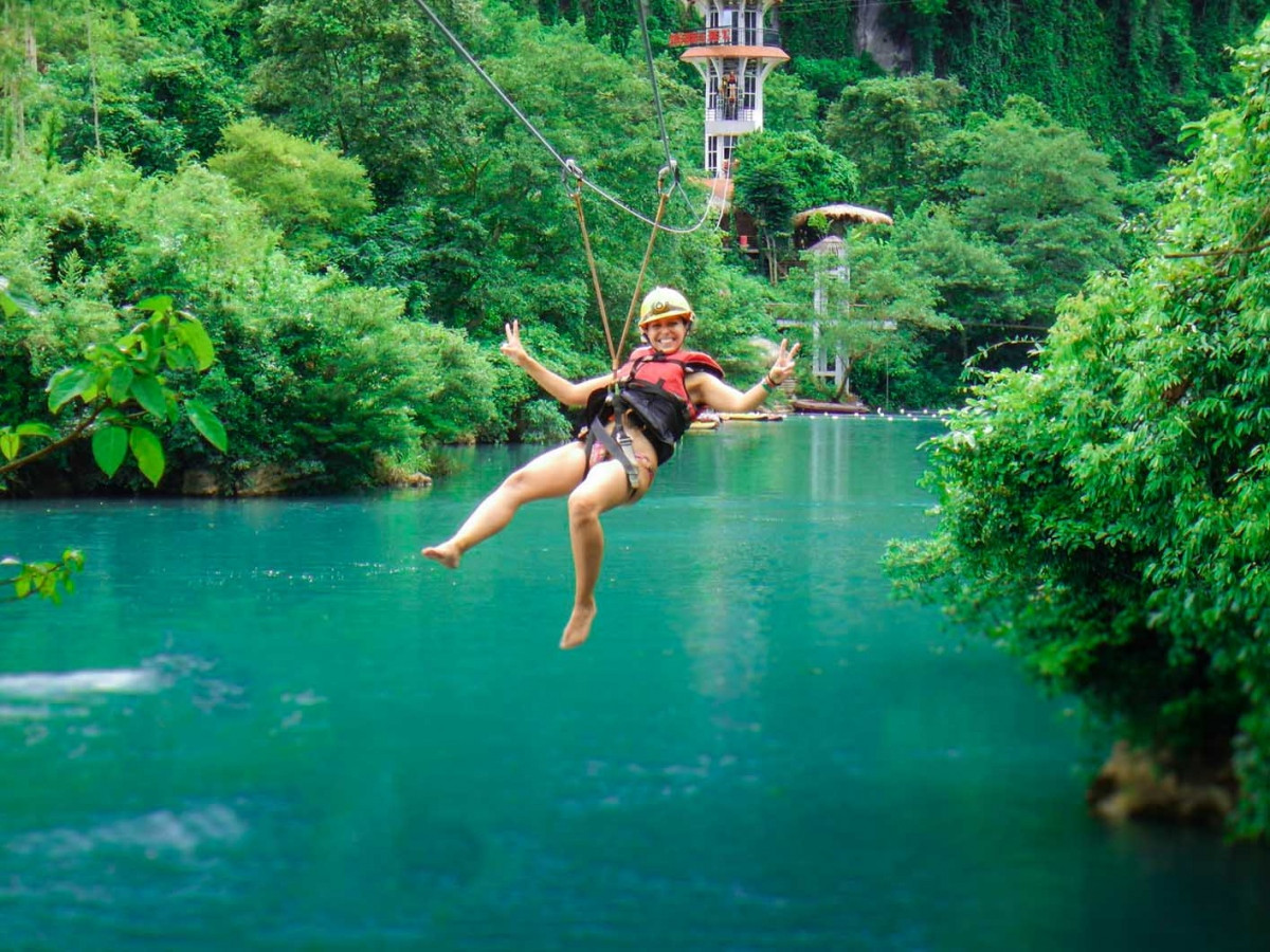 phong nha-ke bang among asia s most thrilling zip line experiences picture 1