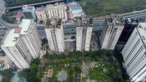 Hà Nội: Toàn cảnh khu nhà nghìn tỷ bỏ hoang sắp thành nhà ở xã hội