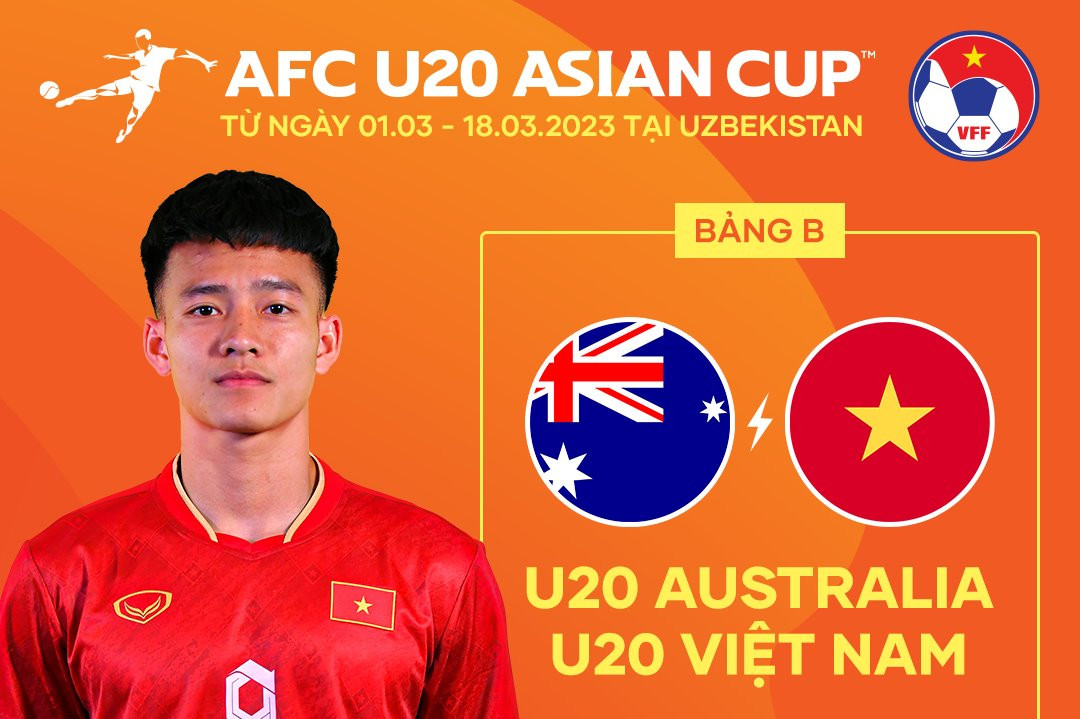 Xem trực tiếp bóng đá U20 Việt Nam vs U20 Australia ở đâu, kênh nào?