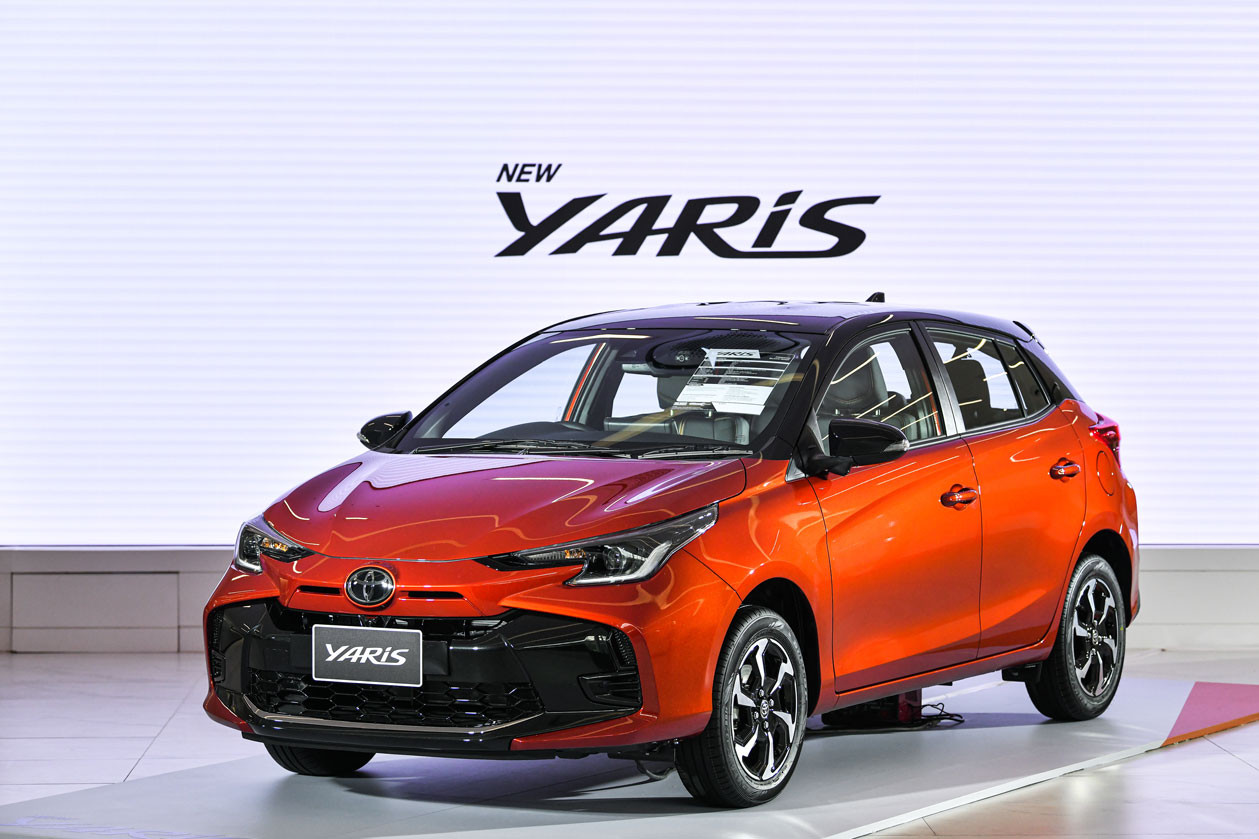 Toyota Yaris 2023 bản nâng cấp ra mắt Thái Lan với một số thay đổi nhẹ