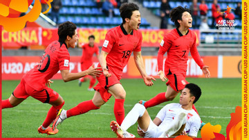 U20 Hàn Quốc loại U20 Trung Quốc, đoạt vé dự World Cup 2023