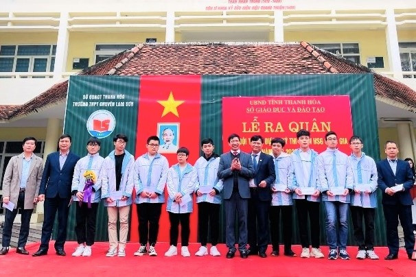 Một trường ở Thanh Hóa có 60 học sinh giỏi quốc gia