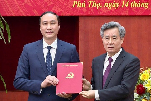 Ông Phùng Khánh Tài làm Phó Bí thư Tỉnh ủy Phú Thọ