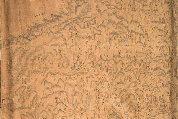 Bản đồ Thanh Hóa thời vua Tự Đức được đấu giá 90 triệu đồng