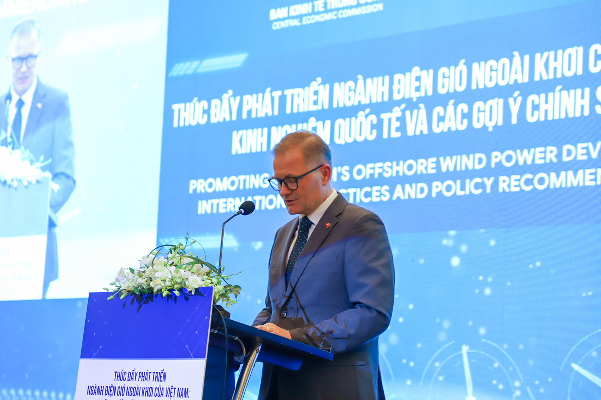 Đan Mạch hỗ trợ Việt Nam phát triển điện gió ngoài khơi