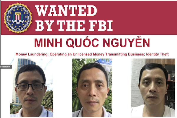 FBI truy nã tiến sĩ người Việt tham gia rửa 3 tỷ USD tiền ảo