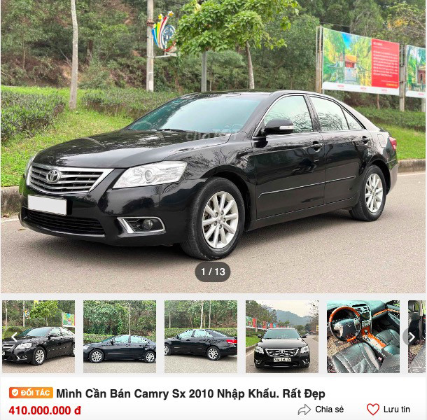 Mua bán Toyota Camry LE 24 2008 giá 436 triệu  22616830