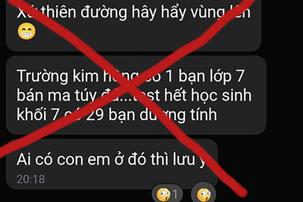 29 học sinh lớp 7 dương tính ma túy ở Đồng Tháp là tin đồn thất thiệt