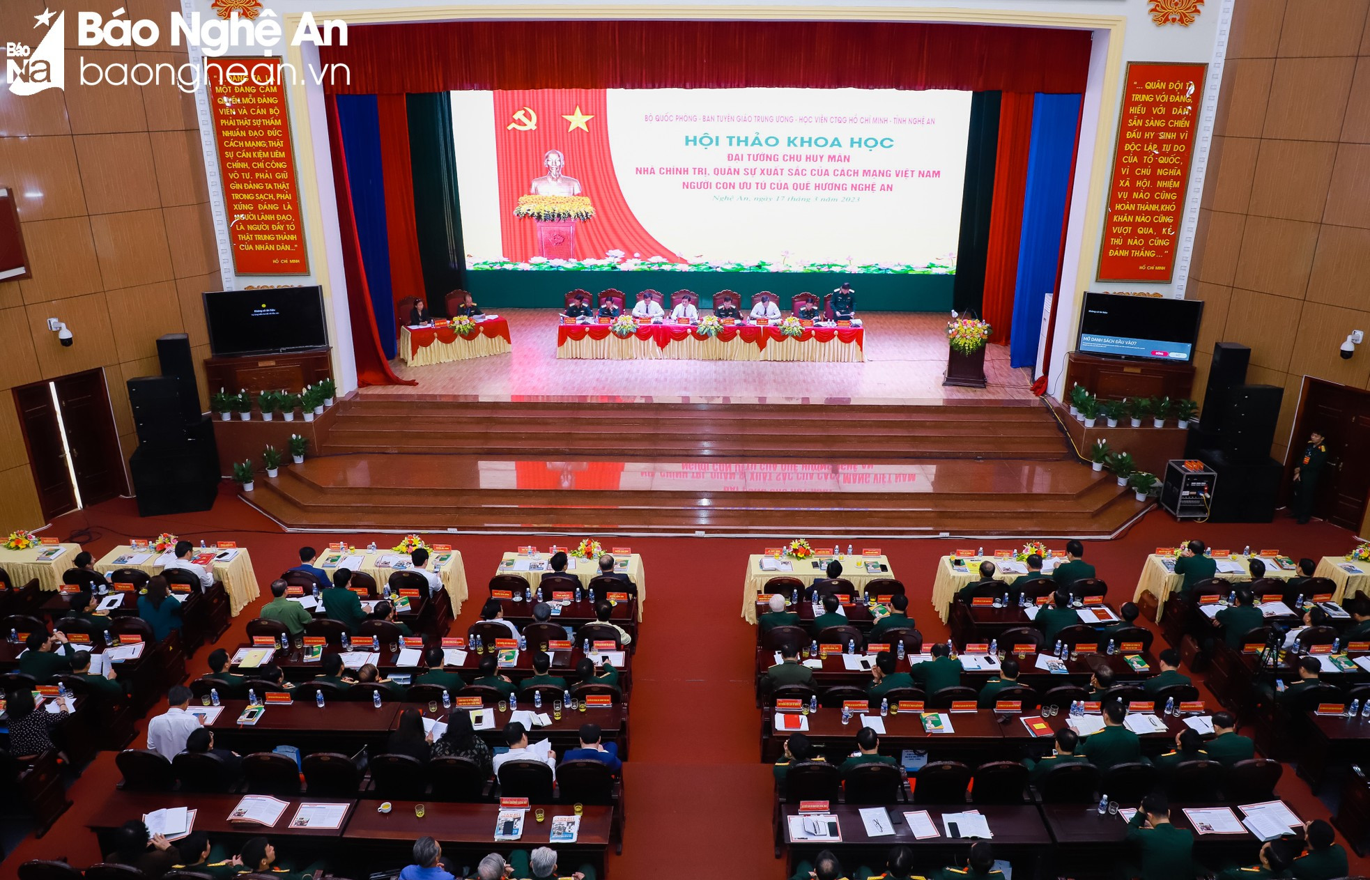 Quê hương Nghệ An mãi mãi tự hào về Đại tướng Chu Huy Mân, người con ưu tú, vị tướng văn võ song toàn ảnh 1