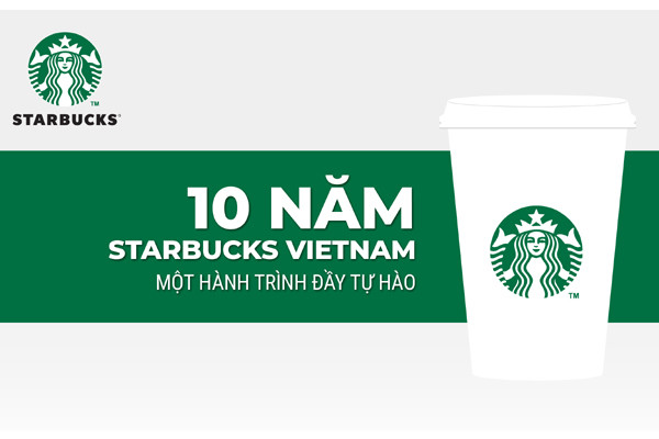 Dấu ấn 10 năm Starbucks Vietnam