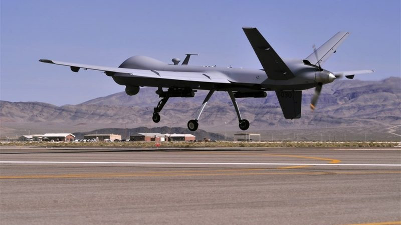 Phát hiện mảnh vỡ UAV Mỹ, nhiều tàu Nga tập trung ở vùng biển chiếc MQ-9A Reaper rơi