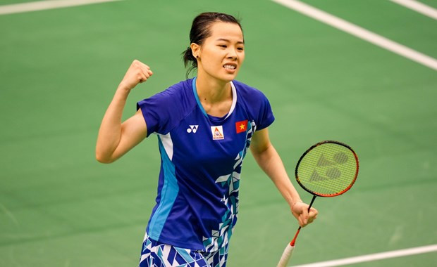 Vietnam's top female badminton player now 45th in world ranking