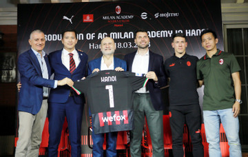 Văn Quyết mong nhiều đội V-League hợp tác với AC Milan