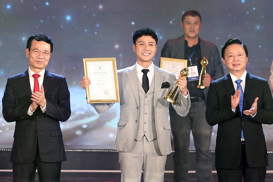 Thanh Sơn đoạt giải 'Nam diễn viên xuất sắc nhất' Liên hoan Truyền hình lần 41