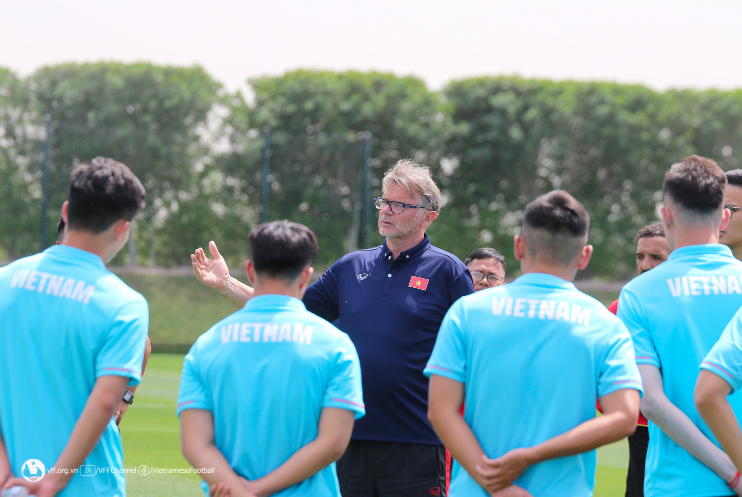 U23 Việt Nam tập trên sân của nhà vô địch World Cup Argentina