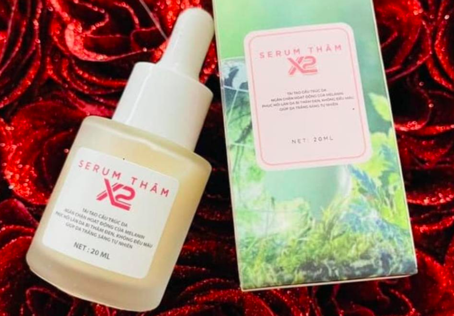 Thu hồi, tiêu hủy loại serum trị thâm mới sản xuất ở Hà Nội