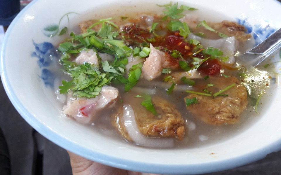 ﻿Tasting fish noodle soup of Quy Nhon