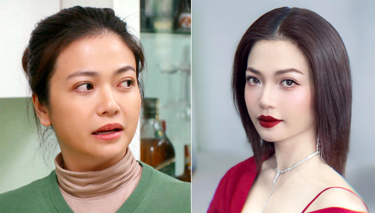 Kiều Anh đời thực sexy trái ngược trên phim Gia đình mình vui bất thình lình