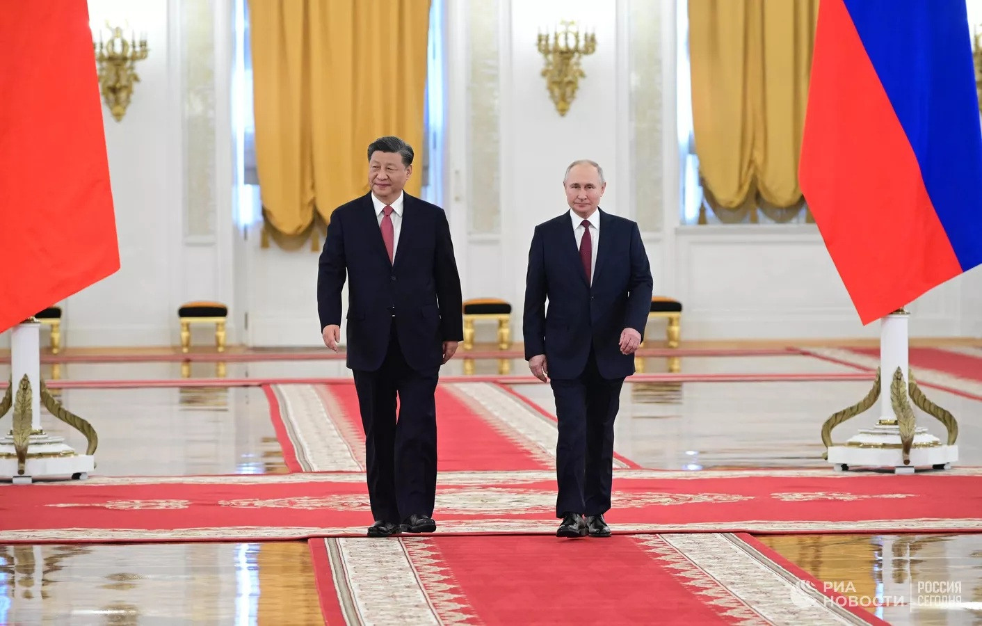 Ông Putin và ông Tập Cận Bình hội đàm về các vấn đề lớn