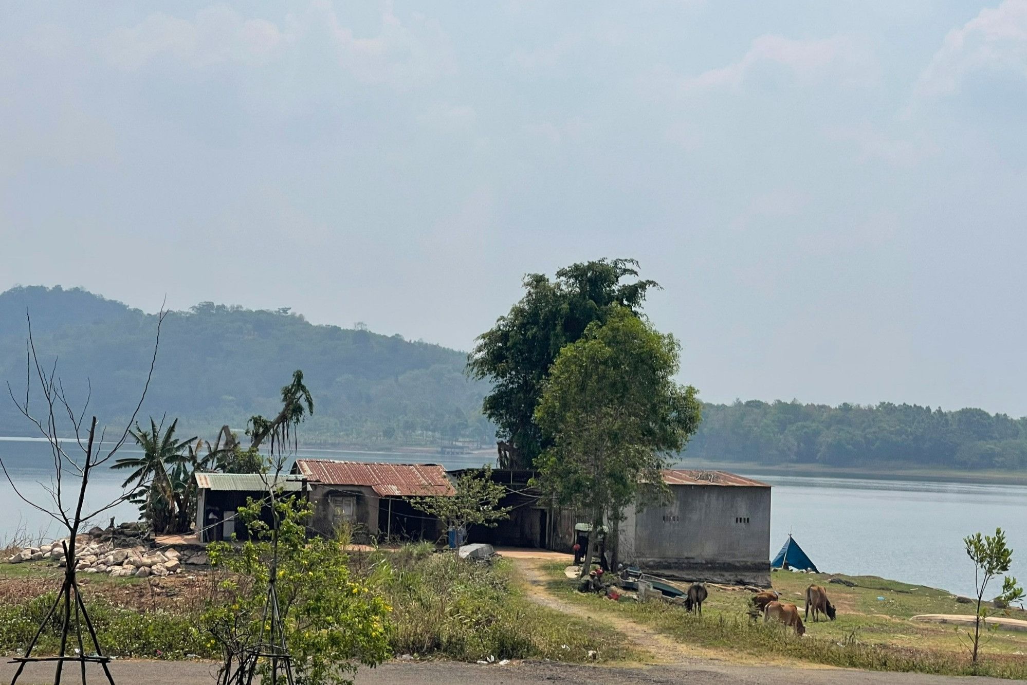 Đắk Lắk: Lấn chiếm đất trái phép trong hành lang đập thủy lợi để xây nhà
