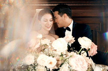 Linh Rin tung ảnh cưới, gửi lời ngọt ngào tới thiếu gia Phillip Nguyễn