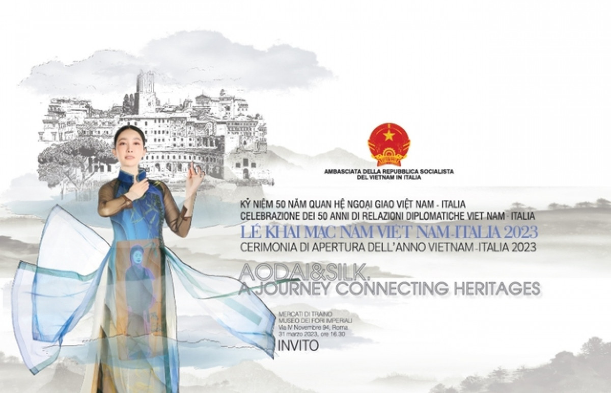 Vietnamese fashion designer introduces 100 Ao Dai designs in Rome