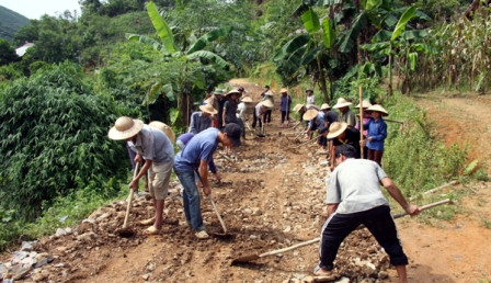 Hà Giang tăng tiêu chí xã nông thôn mới