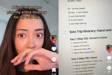 Dân mạng trầm trồ về lịch trình du lịch Việt Nam do trí tuệ nhân tạo đưa ra