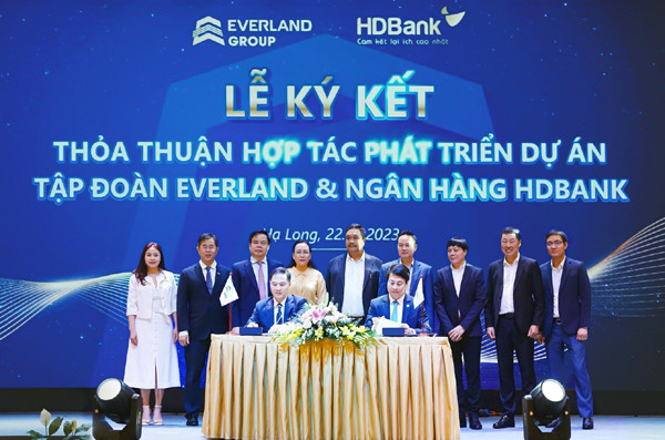 Everland và HDBank bắt tay hợp tác trong lĩnh vực phát triển dự án