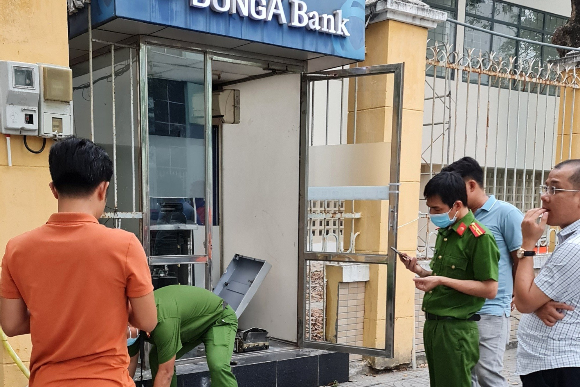 Bắt kẻ đập phá cây ATM, trộm két tiền giữa trung tâm Đà Nẵng
