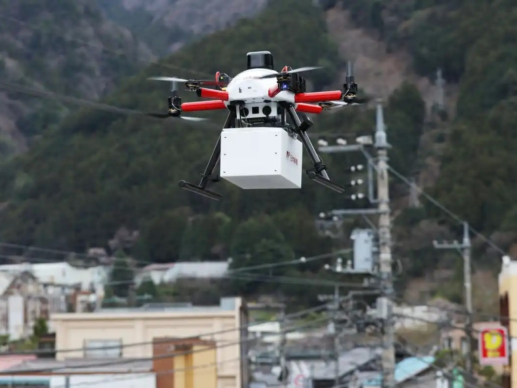 Giao hàng bằng drone tại Nhật Bản sắp thành hiện thực