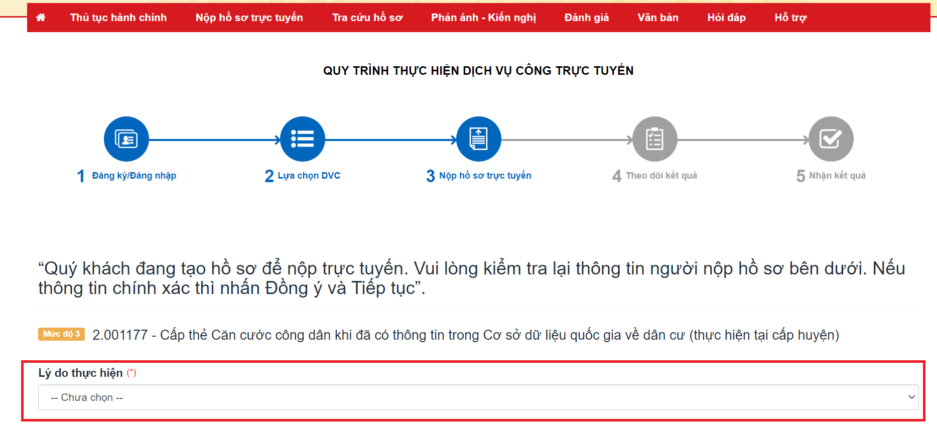 Cách làm căn cước công dân online nhanh nhất hiện nay