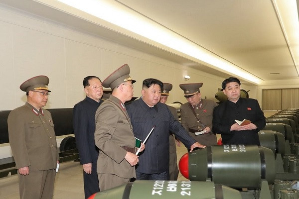 Ông Kim Jong Un yêu cầu mở rộng kho vũ khí hạt nhân của Triều Tiên