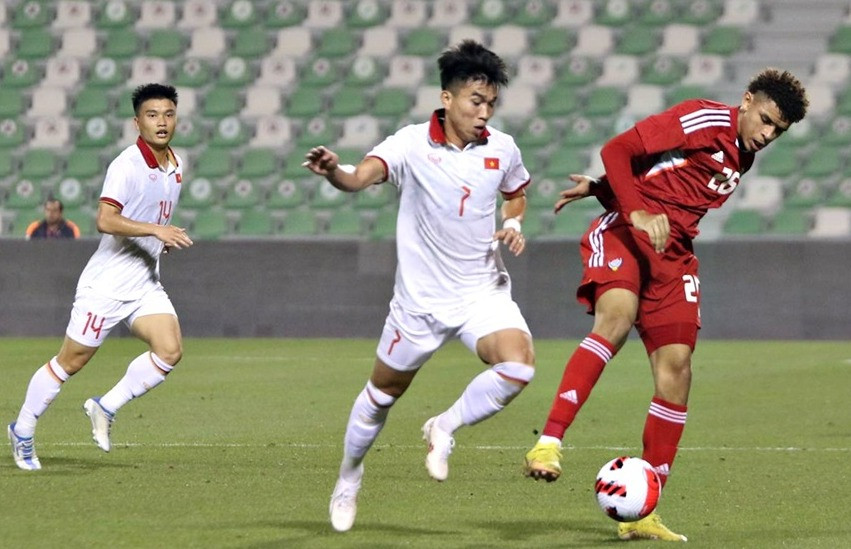 Kết quả bóng đá U23 Việt Nam vs U23 UAE