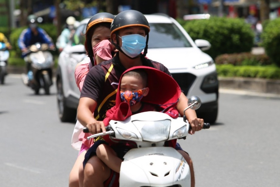 Nắng nóng trở lại miền Bắc vào cuối tuần