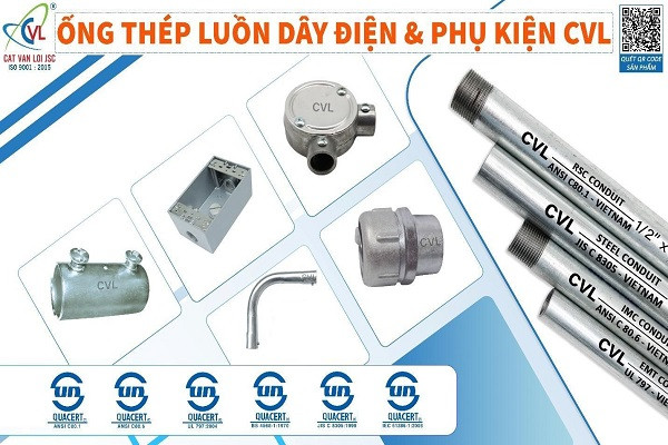 Lý do ống luồn dây điện Cát Vạn Lợi ‘được chuộng’ ở nhiều nhà máy, tòa nhà?