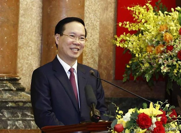 Foreign leaders congratulate new President Vo Van Thuong hinh anh 1