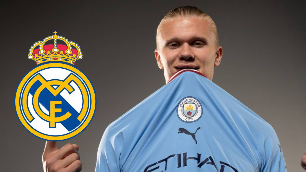 Haaland vừa đến Man City đã nhấp nhổm sang Real Madrid