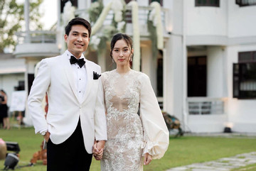 Đám cưới sang trọng ở biệt thự cổ của 'Hoa hậu chuyển giới đẹp nhất Thái Lan'