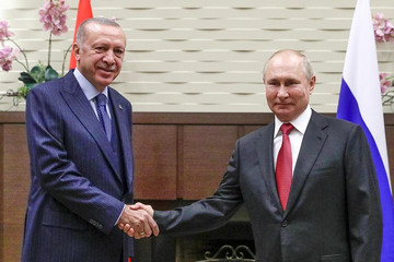 Tổng thống Erdogan hé lộ khả năng thăm Thổ Nhĩ Kỳ của ông Putin