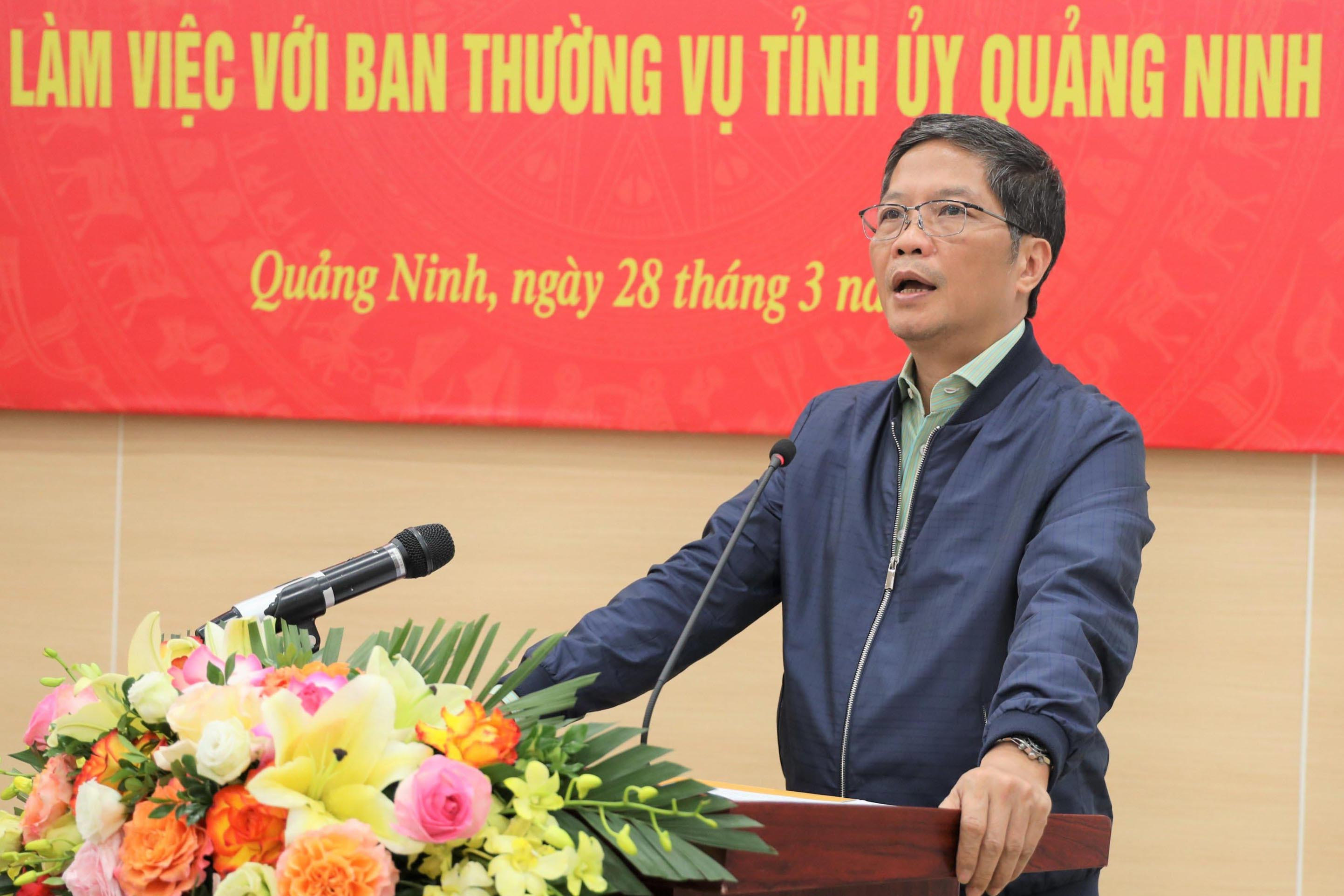 Trưởng Ban Kinh tế Trung ương: Quảng Ninh cần đẩy mạnh phát triển lâm nghiệp