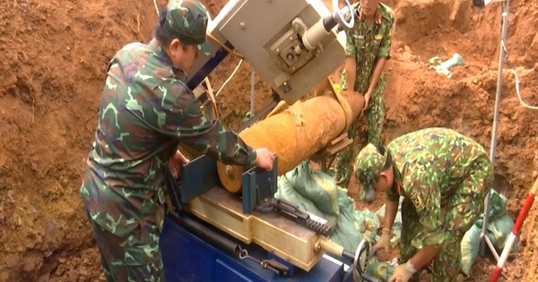 A fifth of Vietnam's soil remains contaminated with unexploded ordnance