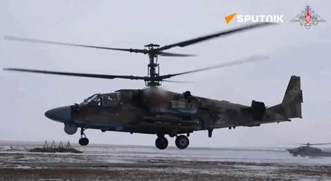 Video trực thăng 'Cá sấu' Ka-52 của Nga phóng tên lửa tấn công quân Ukraine