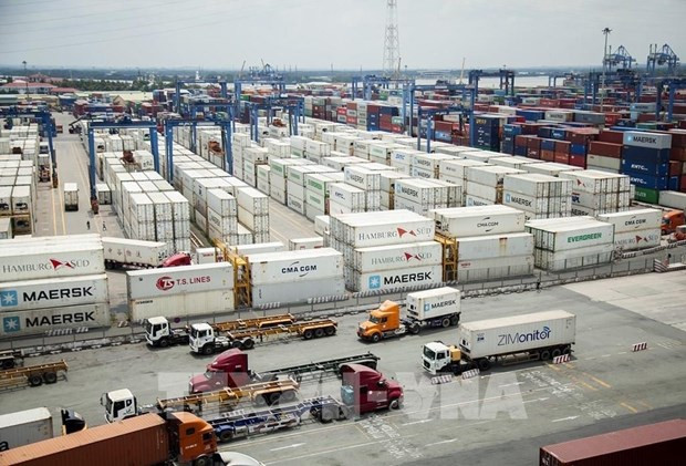 Vietnam runs trade surplus of 4.07 bln USD in Q1 hinh anh 1