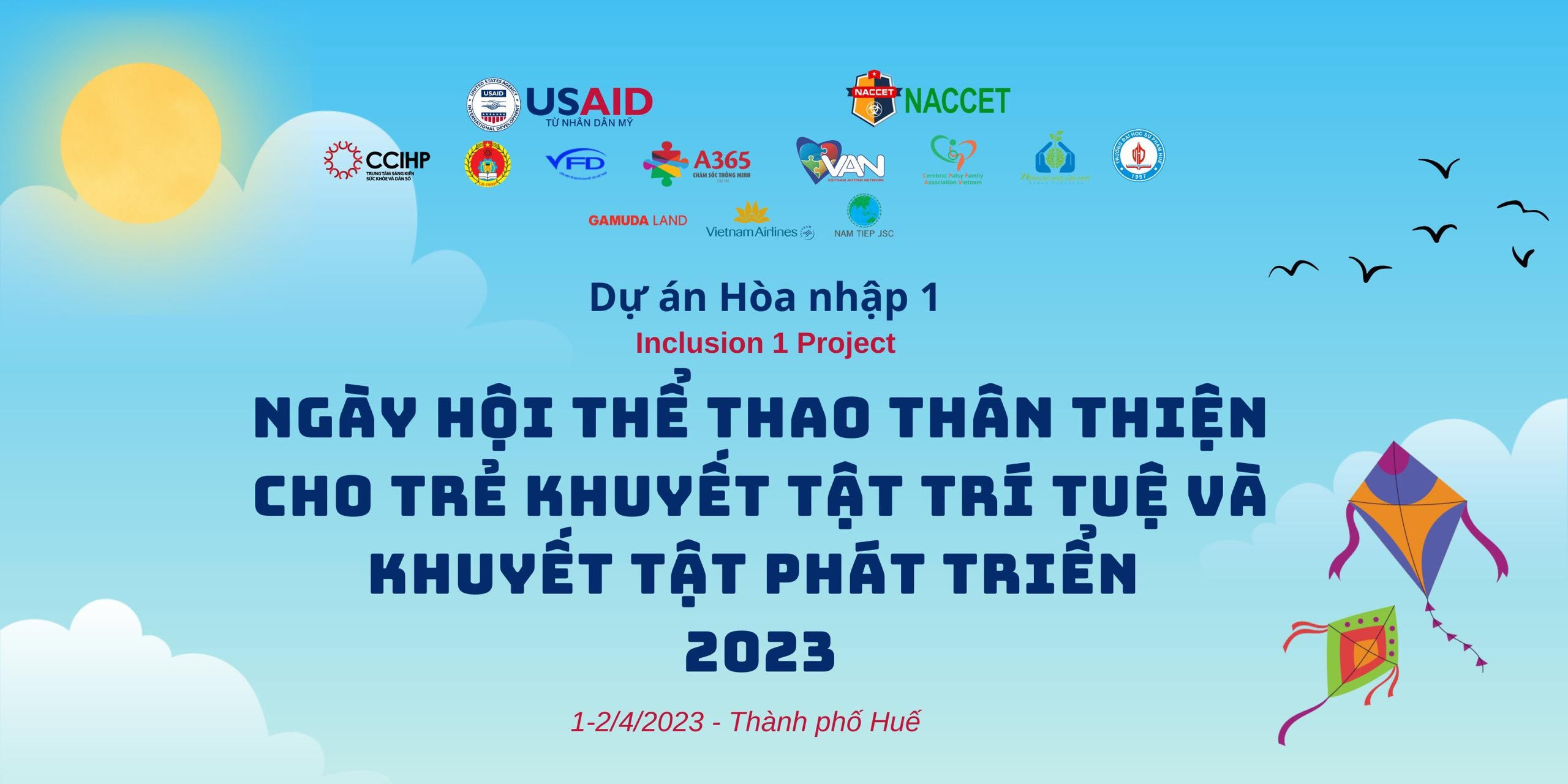 'Ngày hội thể thao thân thiện cho trẻ khuyết tật trí tuệ, khuyết tật phát triển'